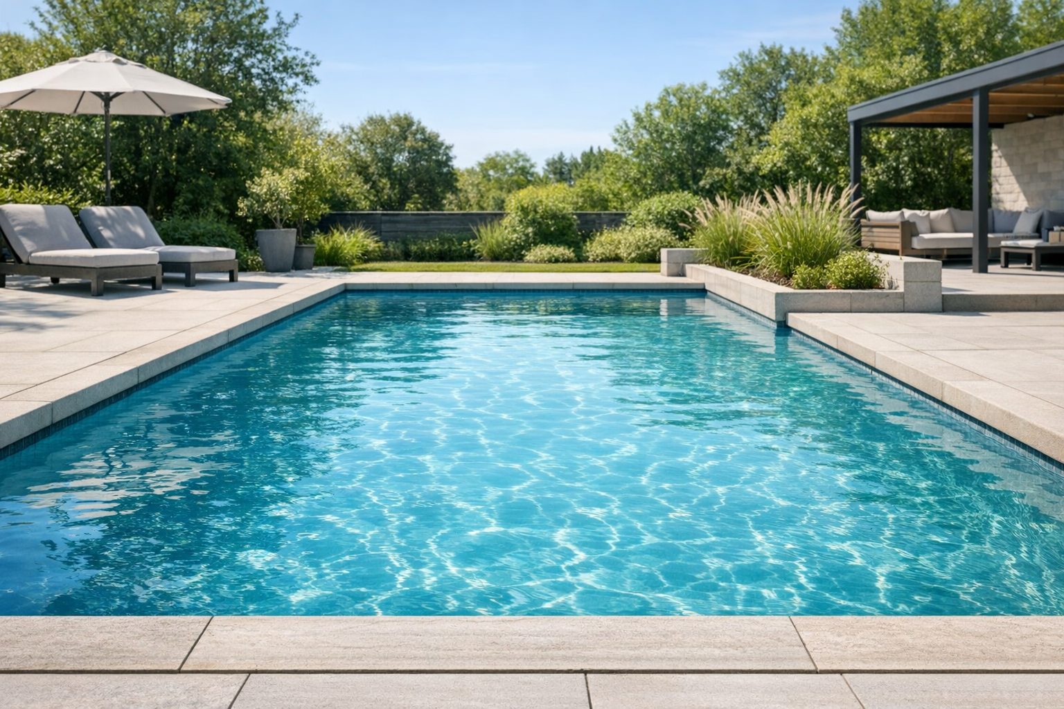 Fotografie eines Swimmingpools